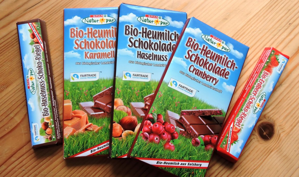 Bio Heumilch Schokolade Spar Natur 2