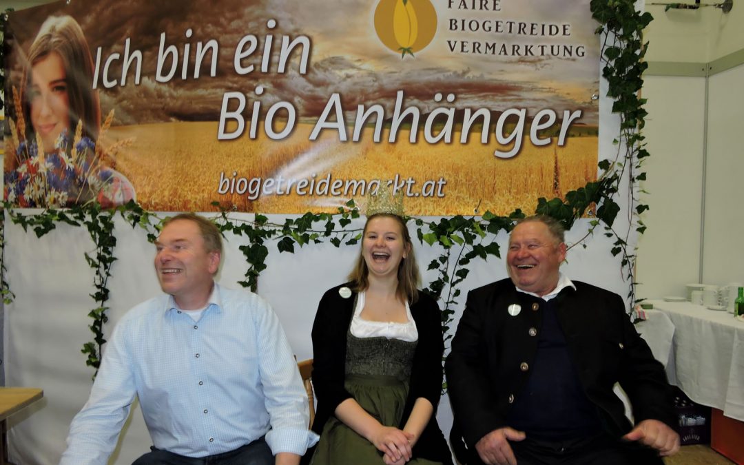 Königin bei der Bio Messe in Wieselburg